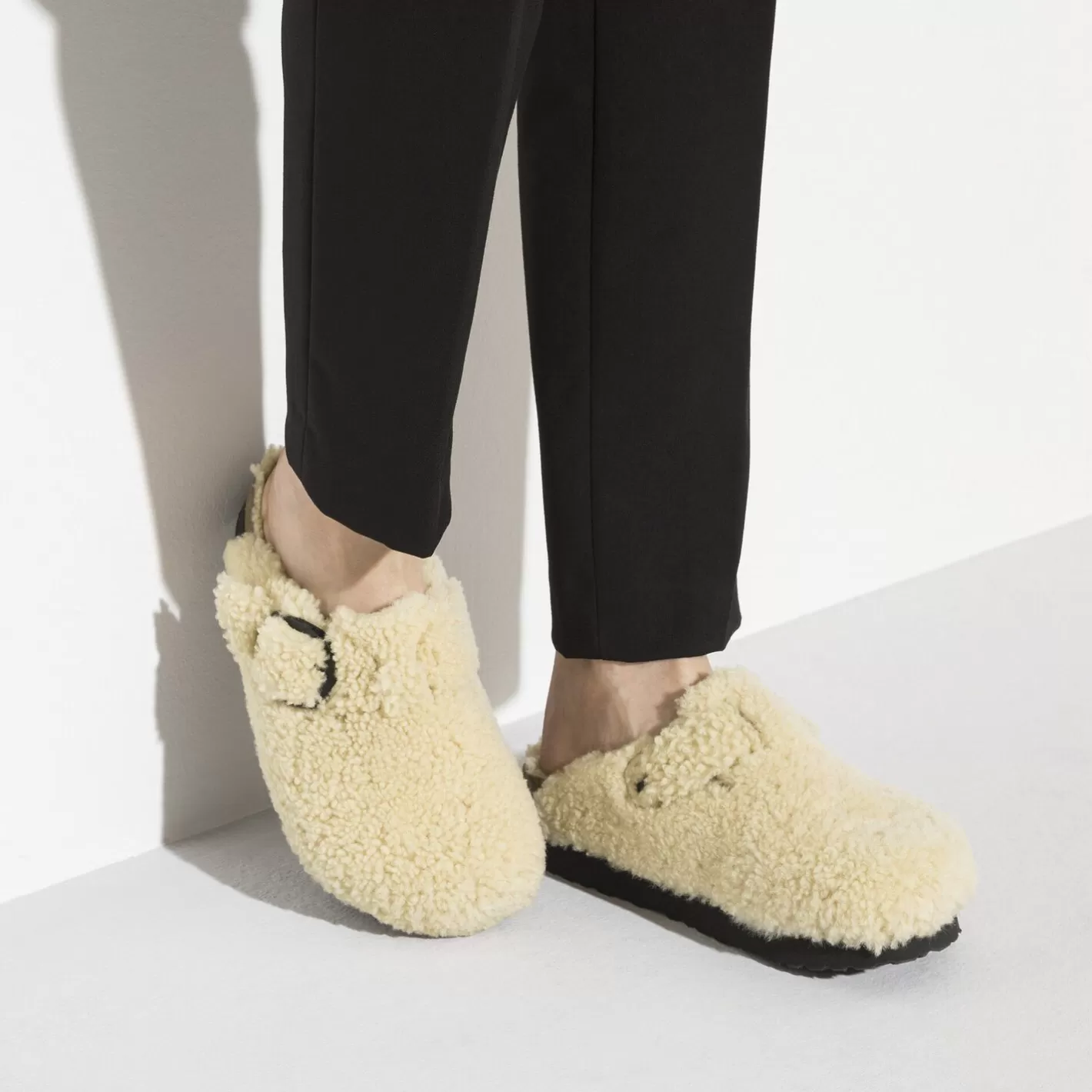 Sale Boston Big Buckle Platform Femmes Sandales Compensées