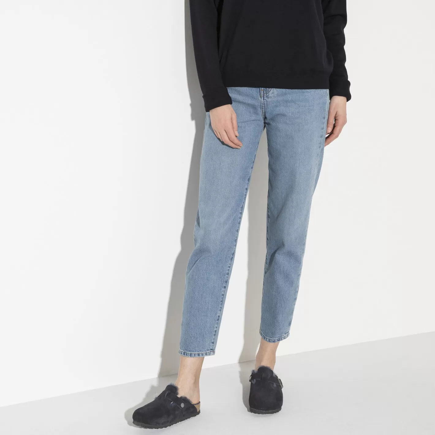Best Sale Boston En Fourrure D'Agneau Femmes Sabots