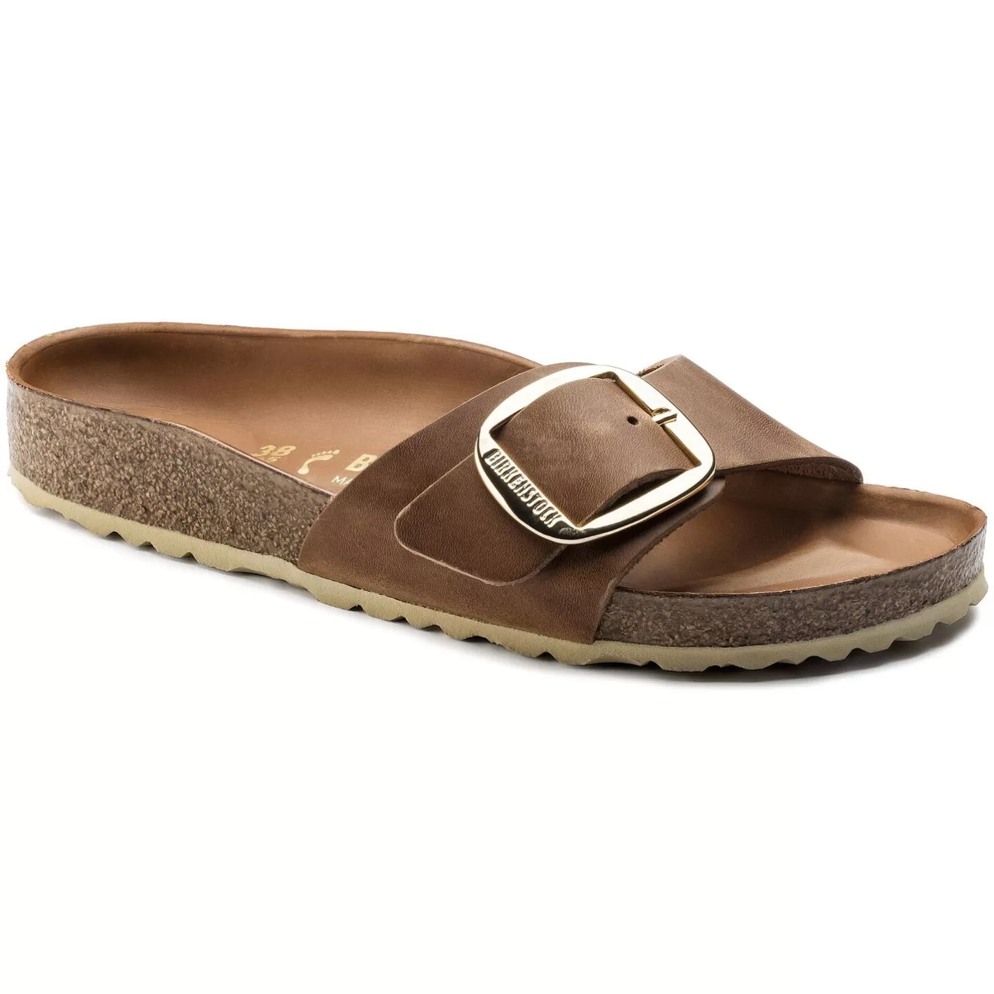 Clearance Madrid Big Buckle Femmes Simple Bride