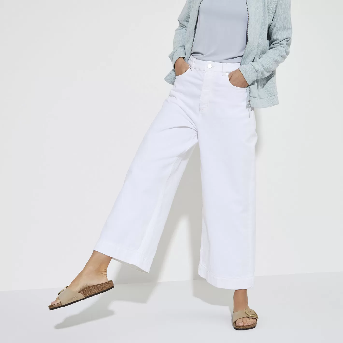 Store Madrid Big Buckle Femmes Simple Bride