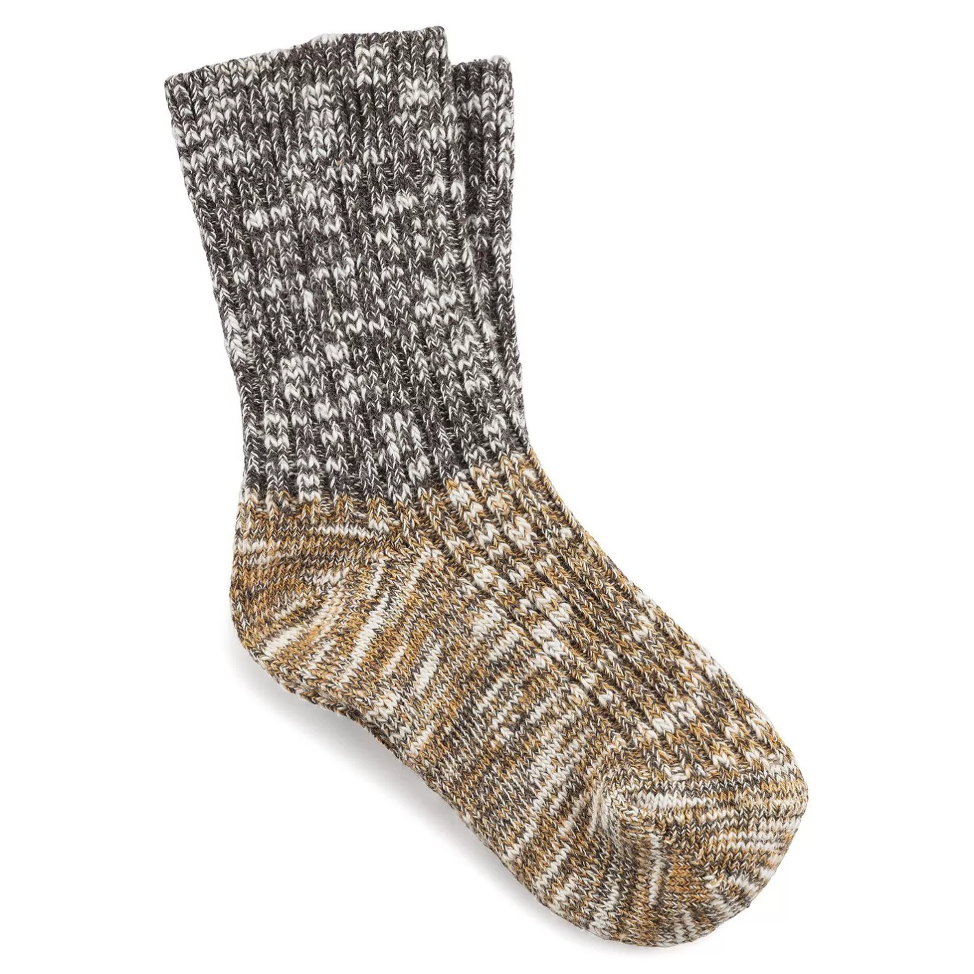 Flash Sale Slub Block Kids Enfants Chaussettes